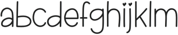 Fox Paint Regular otf (400) Font LOWERCASE