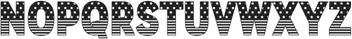 Fox Patriotic Regular otf (400) Font LOWERCASE