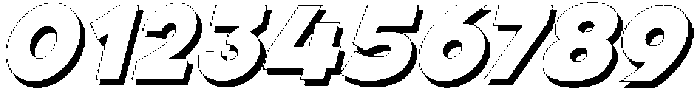 Fox Pompi Shadow Slant otf (400) Font OTHER CHARS