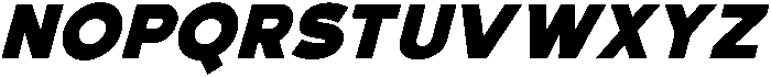Fox Pompi Slant otf (400) Font UPPERCASE