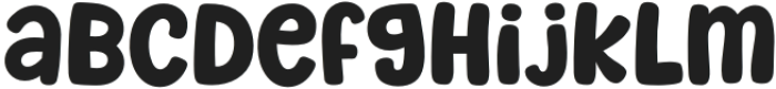 Fox Pudding otf (400) Font LOWERCASE