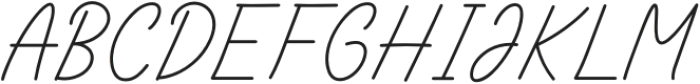 Fox Radiant otf (400) Font UPPERCASE