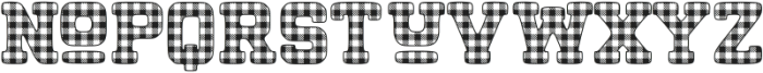Fox Ribbon Plaid otf (400) Font LOWERCASE