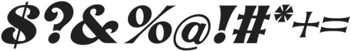 Fox Robin Italic otf (400) Font OTHER CHARS