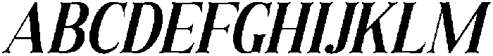 Fox Rooris Slant otf (400) Font UPPERCASE