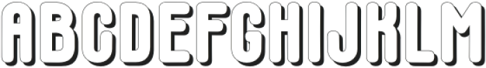 Fox Softie Shadow otf (400) Font UPPERCASE