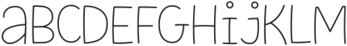 Fox Spike Line otf (400) Font LOWERCASE