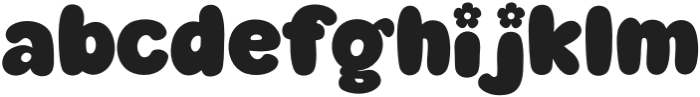 Fox Spring Regular otf (400) Font LOWERCASE