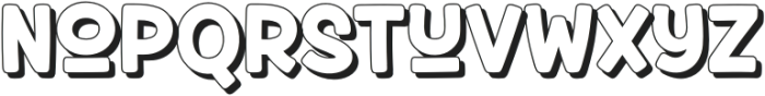 Fox Springy Shadow otf (400) Font LOWERCASE