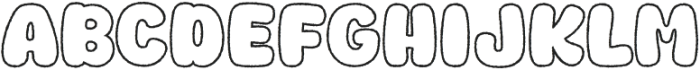 Fox Swirly Outline otf (400) Font