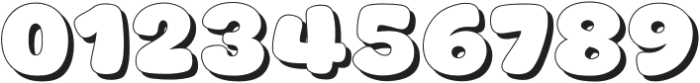 Fox Tricksy Shadow otf (400) Font OTHER CHARS