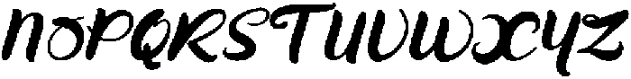 Foxed & Inked Regular otf (400) Font UPPERCASE