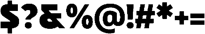 Foxic Regular otf (400) Font OTHER CHARS