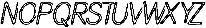 Fozoku ttf (400) Font UPPERCASE