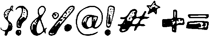 font1 otf (400) Font OTHER CHARS