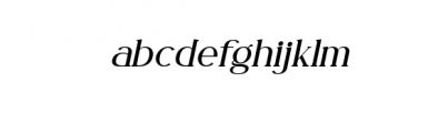 Fogie-LightItalic.ttf Font LOWERCASE