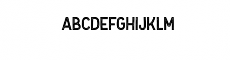 Folkner One.ttf Font LOWERCASE