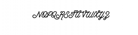 Folkster - Cursive Script Font Font UPPERCASE