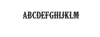 Fonago Inline.ttf Font LOWERCASE