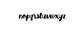 Fonstyle Font LOWERCASE