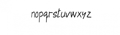 Font Kutlos Font LOWERCASE