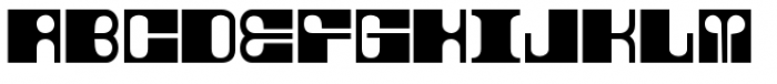 Fore Regular Font UPPERCASE