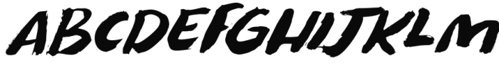 Forgotten Dream Italic Font LOWERCASE