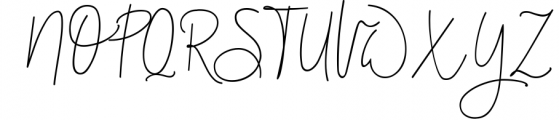 FONT DUO Handwritten Cursive handwriting Script - Posch Font UPPERCASE