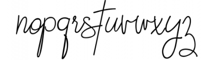 FONT DUO Handwritten Cursive handwriting Script - Posch Font LOWERCASE