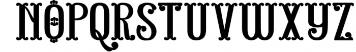 FORESTER 1 Font LOWERCASE