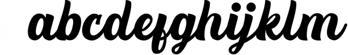 Fomtage Script 1 Font LOWERCASE