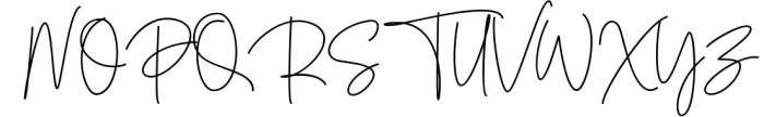 Font Bundle - Handwritten Signature Script Vol 2 7 Font UPPERCASE