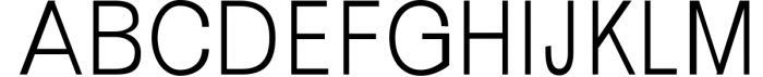 Fonzy Minimal Sans Serif 5 Font Pack 1 Font UPPERCASE