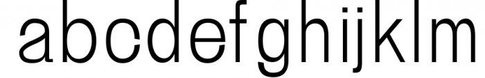 Fonzy Minimal Sans Serif 5 Font Pack 1 Font LOWERCASE