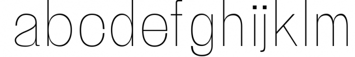 Fonzy Minimal Sans Serif 5 Font Pack 4 Font LOWERCASE