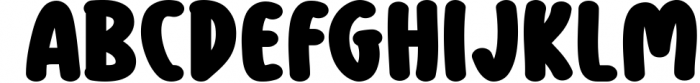 Food Zone Font UPPERCASE