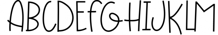 Forest Friends - A Handwritten Font Font UPPERCASE