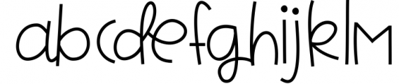 Forest Friends - A Handwritten Font Font LOWERCASE
