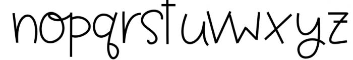 Forest Friends - A Handwritten Font Font LOWERCASE