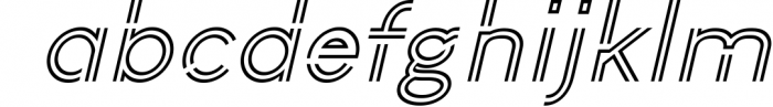 Fosfor Line 1 Font LOWERCASE