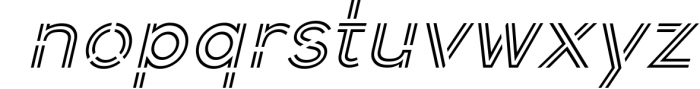 Fosfor Line 1 Font LOWERCASE