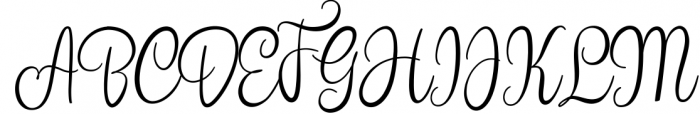 Foxglove - Modern Beautiful Script Font Font UPPERCASE