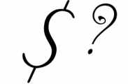 Foxglove Script Font OTHER CHARS