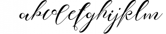 Foxglove Script Font LOWERCASE