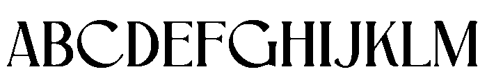 FONDA Font UPPERCASE