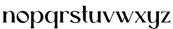 FONDA Font LOWERCASE
