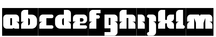 FOREST JUMP-Inverse Font LOWERCASE