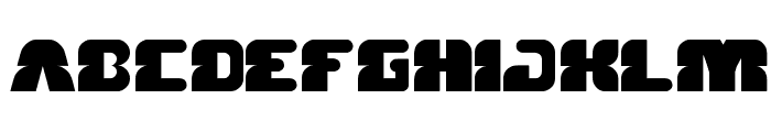 FOREST JUMP Font UPPERCASE