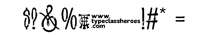 Focasino DEMO Font OTHER CHARS