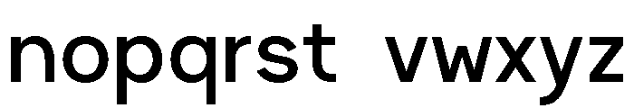 FolareDemo Regular Font LOWERCASE